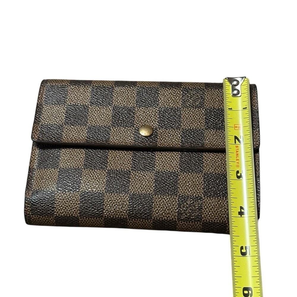 Louis Vuitton Damier Ebene Porte Tresor Etui Papier Wallet - Picture 4 of 9
